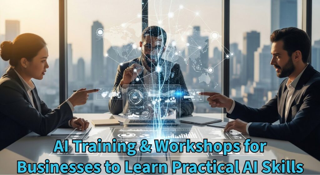 AI training and workshops for businesses learning AI tools automation and AI consulting